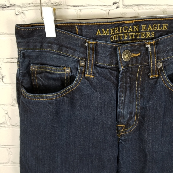 AMERICAN EAGLE | Original Straight dark wash jeans - Picture 3 of 8